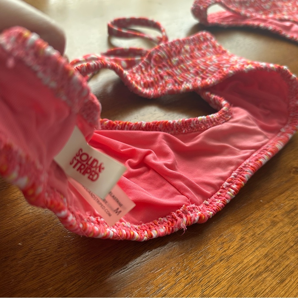 Solid & Striped Bikini - Size: Medium - image 5